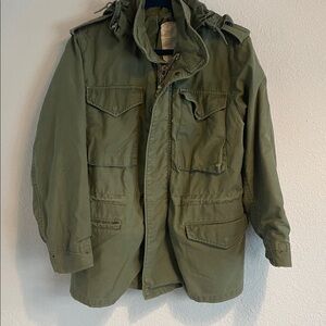 Vintage 60s Field Jacket Men Small Short Cold Weather Vietnam 1960